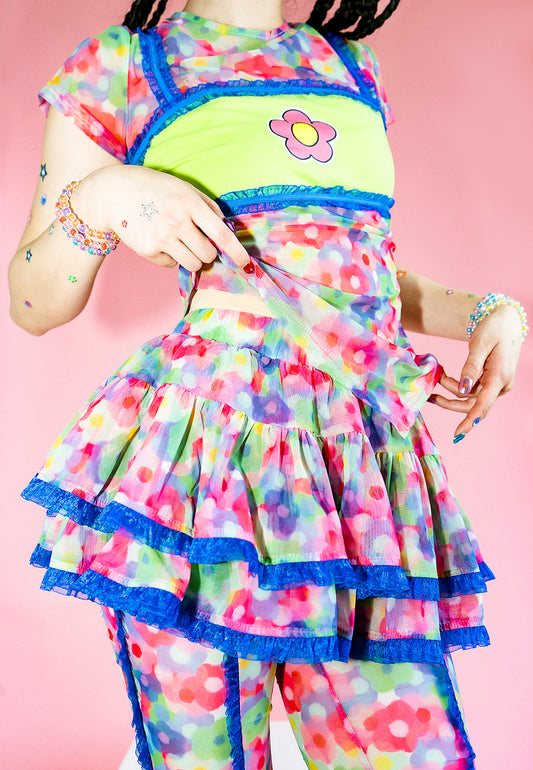 Candy Sprites Mesh Top