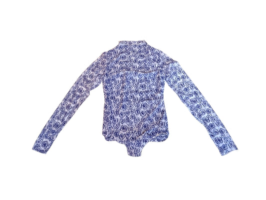 Porcelain Sprites Mesh Bodysuit