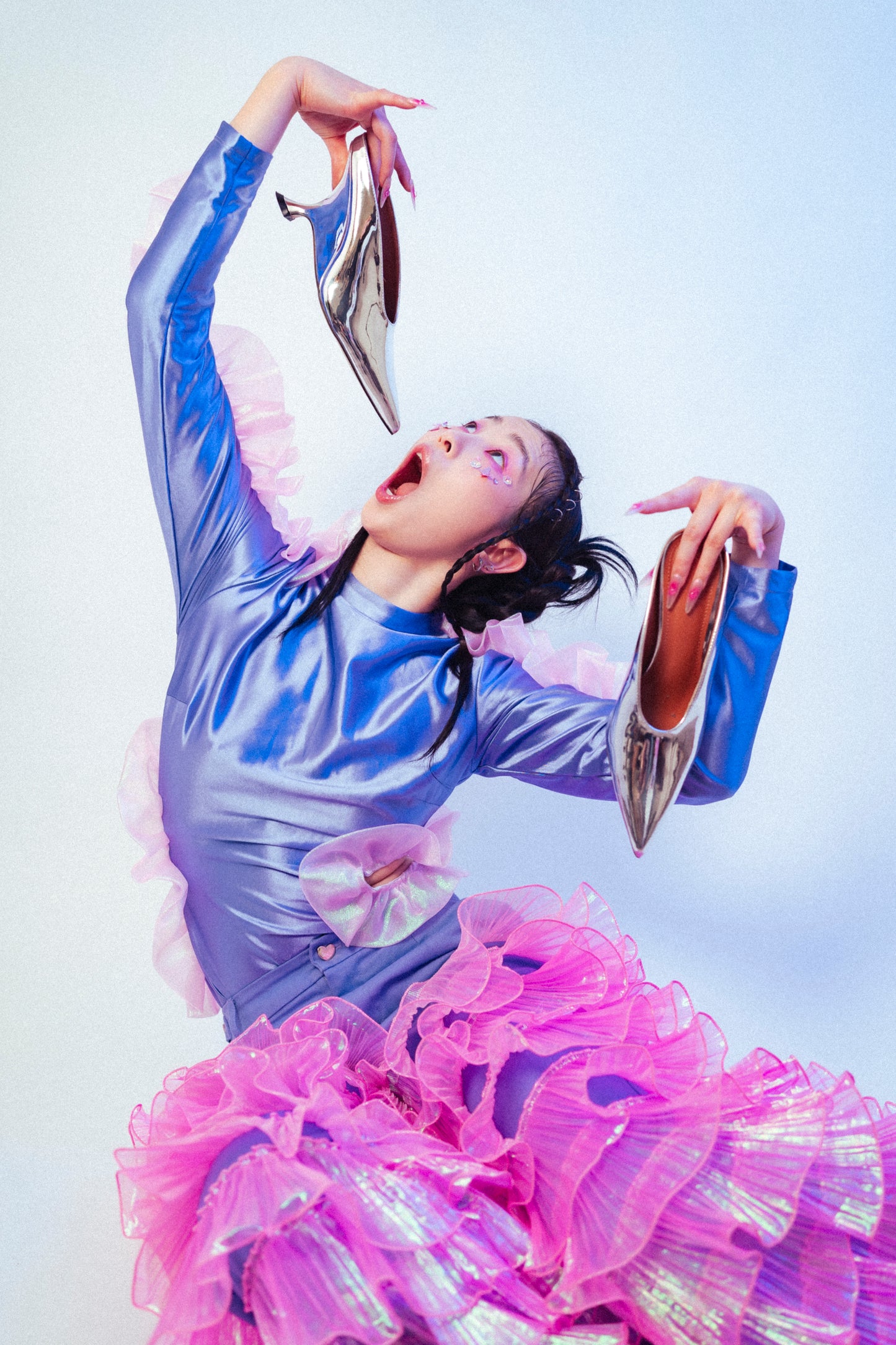 Sunset Veil Mermaid Bodysuit